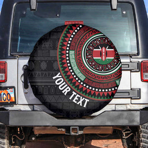 Personalised Kenya African Tribal Pattern Spare Tire Cover Chest Arm Tattoo