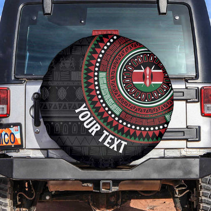 Personalised Kenya African Tribal Pattern Spare Tire Cover Chest Arm Tattoo