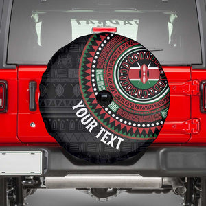 Personalised Kenya African Tribal Pattern Spare Tire Cover Chest Arm Tattoo