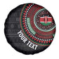 Personalised Kenya African Tribal Pattern Spare Tire Cover Chest Arm Tattoo