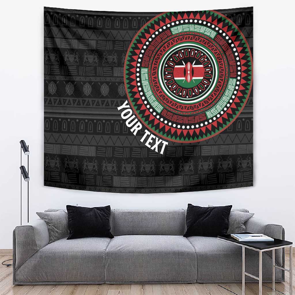 Personalised Kenya African Tribal Pattern Tapestry Chest Arm Tattoo