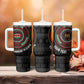 Personalised Kenya African Tribal Pattern Tumbler With Handle Chest Arm Tattoo