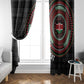 Personalised Kenya African Tribal Pattern Window Curtain Chest Arm Tattoo