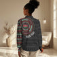 Personalised Kenya African Tribal Pattern Women Casual Shirt Chest Arm Tattoo