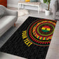 Personalised Ghana African Tribal Mix Kente Patterns Area Rug Chest Arm Tattoo