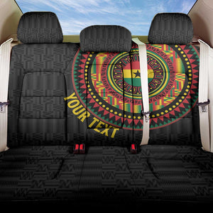 Personalised Ghana African Tribal Mix Kente Patterns Back Car Seat Cover Chest Arm Tattoo