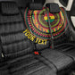 Personalised Ghana African Tribal Mix Kente Patterns Back Car Seat Cover Chest Arm Tattoo