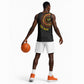 Personalised Ghana African Tribal Mix Kente Patterns Basketball Jersey Chest Arm Tattoo - African Pride