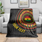 Personalised Ghana African Tribal Mix Kente Patterns Blanket Chest Arm Tattoo