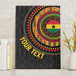 Personalised Ghana African Tribal Mix Kente Patterns Canvas Wall Art Chest Arm Tattoo