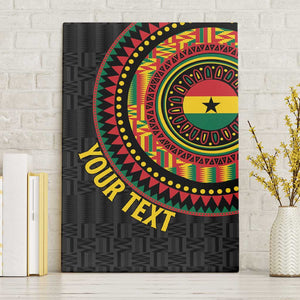 Personalised Ghana African Tribal Mix Kente Patterns Canvas Wall Art Chest Arm Tattoo
