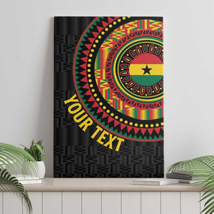 Personalised Ghana African Tribal Mix Kente Patterns Canvas Wall Art Chest Arm Tattoo