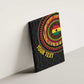 Personalised Ghana African Tribal Mix Kente Patterns Canvas Wall Art Chest Arm Tattoo