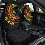 Personalised Ghana African Tribal Mix Kente Patterns Car Seat Cover Chest Arm Tattoo
