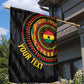 Personalised Ghana African Tribal Mix Kente Patterns Garden Flag Chest Arm Tattoo