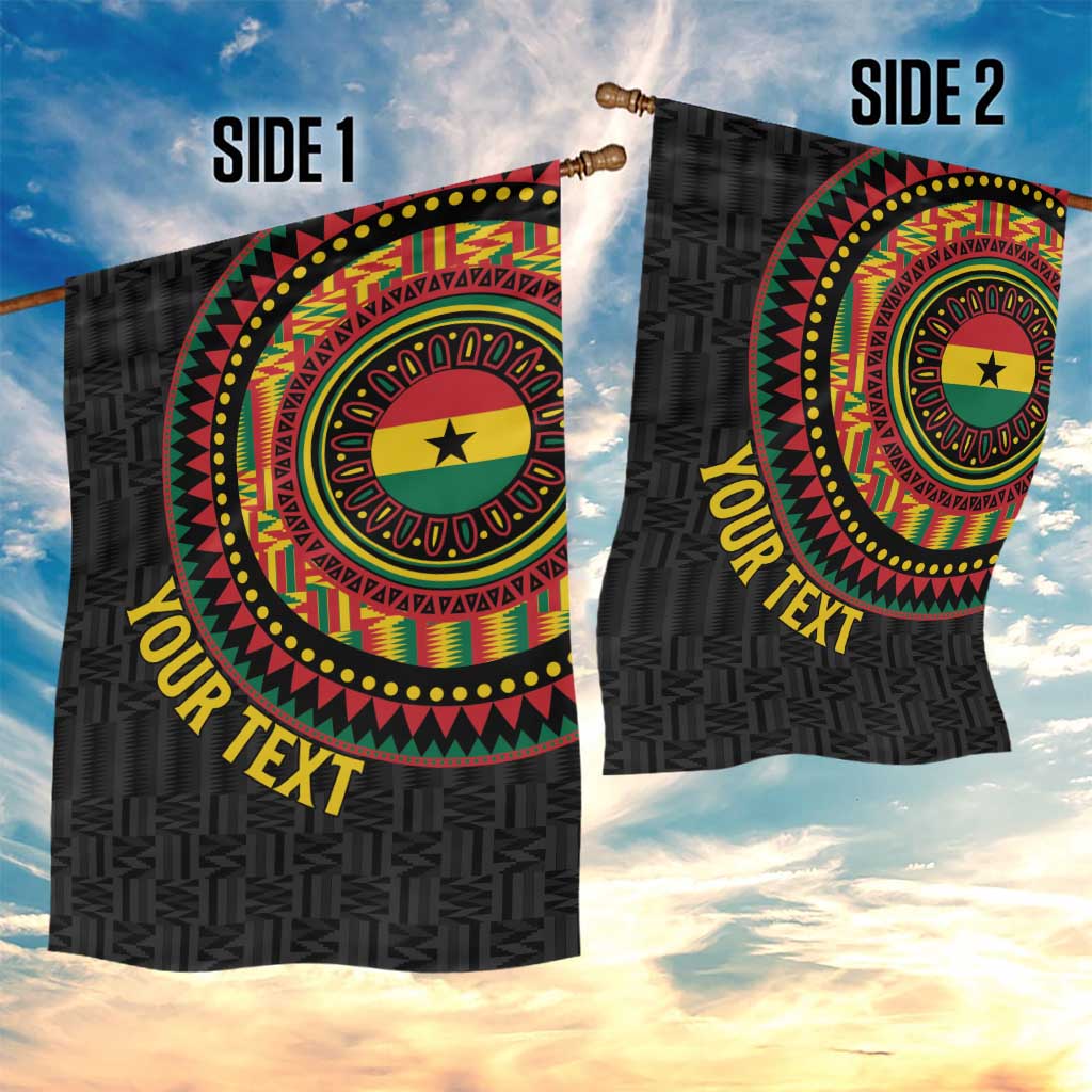 Personalised Ghana African Tribal Mix Kente Patterns Garden Flag Chest Arm Tattoo