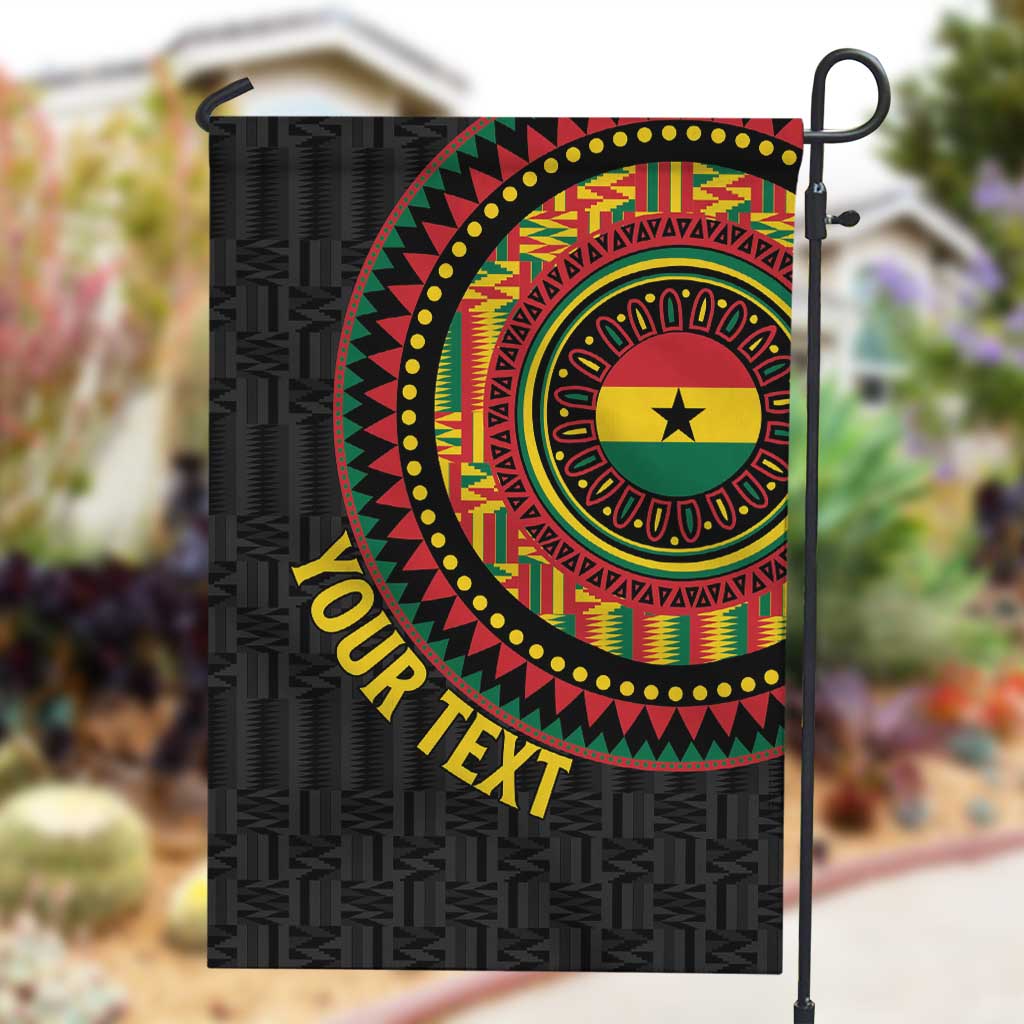 Personalised Ghana African Tribal Mix Kente Patterns Garden Flag Chest Arm Tattoo