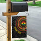 Personalised Ghana African Tribal Mix Kente Patterns Garden Flag Chest Arm Tattoo