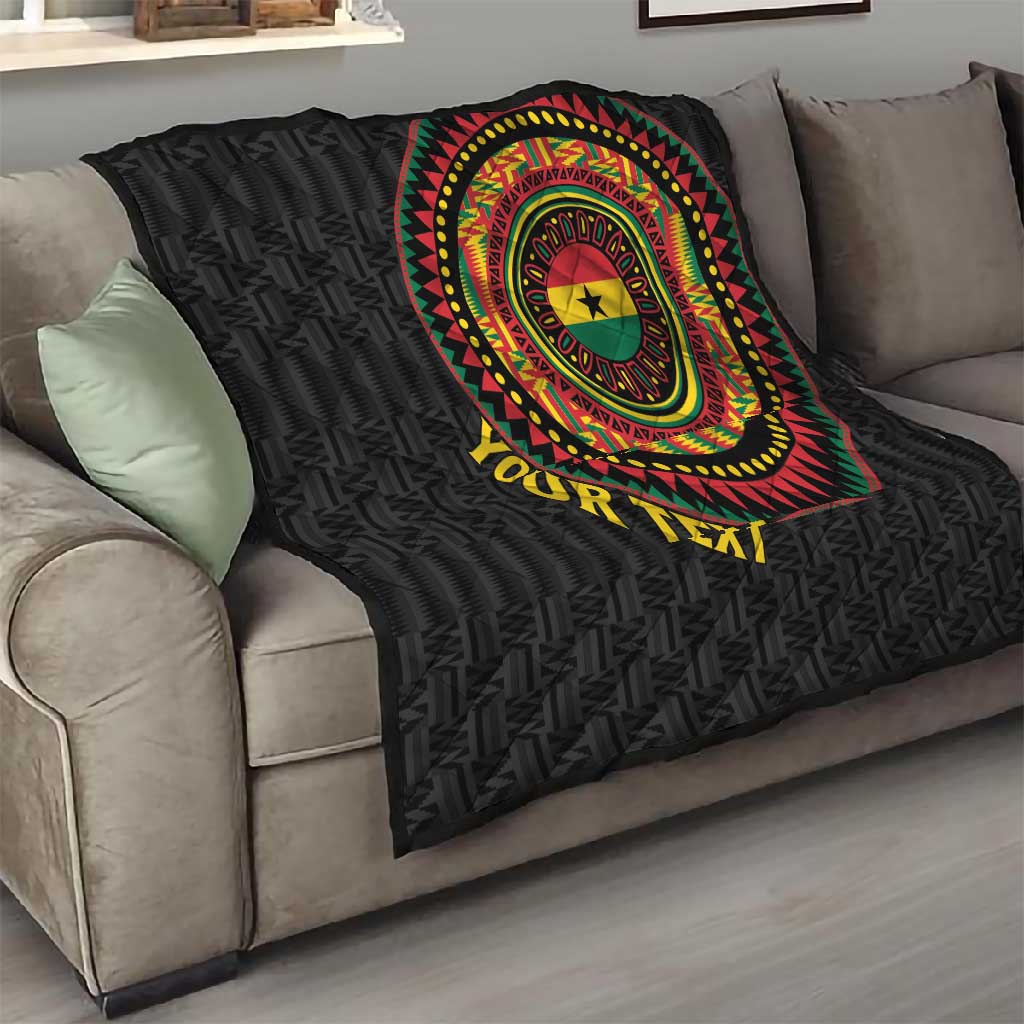 Personalised Ghana African Tribal Mix Kente Patterns Quilt Chest Arm Tattoo