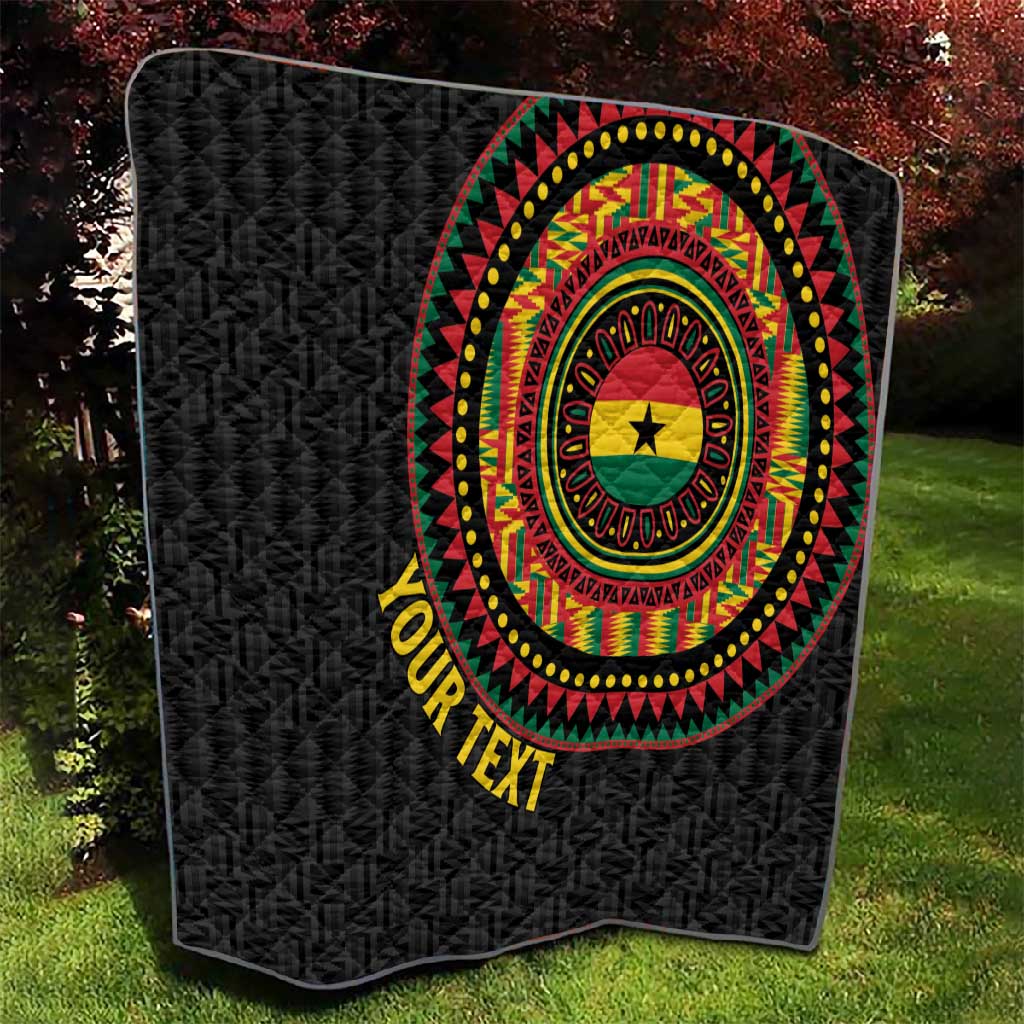 Personalised Ghana African Tribal Mix Kente Patterns Quilt Chest Arm Tattoo