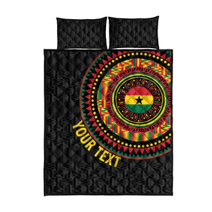 Personalised Ghana African Tribal Mix Kente Patterns Quilt Bed Set Chest Arm Tattoo