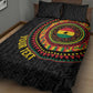Personalised Ghana African Tribal Mix Kente Patterns Quilt Bed Set Chest Arm Tattoo