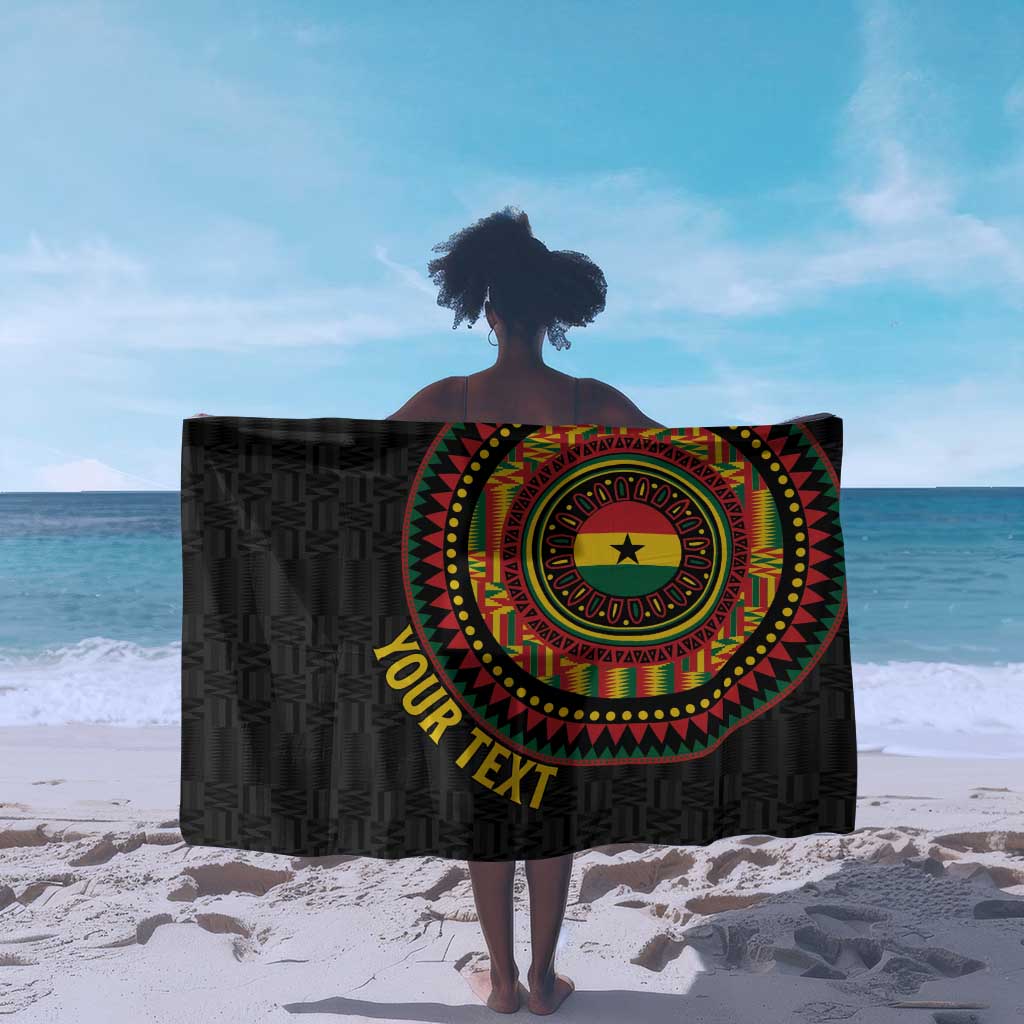 Personalised Ghana African Tribal Mix Kente Patterns Sarong Chest Arm Tattoo