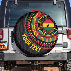 Personalised Ghana African Tribal Mix Kente Patterns Spare Tire Cover Chest Arm Tattoo