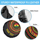 Personalised Ghana African Tribal Mix Kente Patterns Spare Tire Cover Chest Arm Tattoo