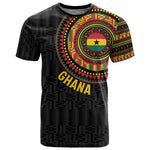 Personalised Ghana African Tribal Mix Kente Patterns T shirt Chest Arm Tattoo