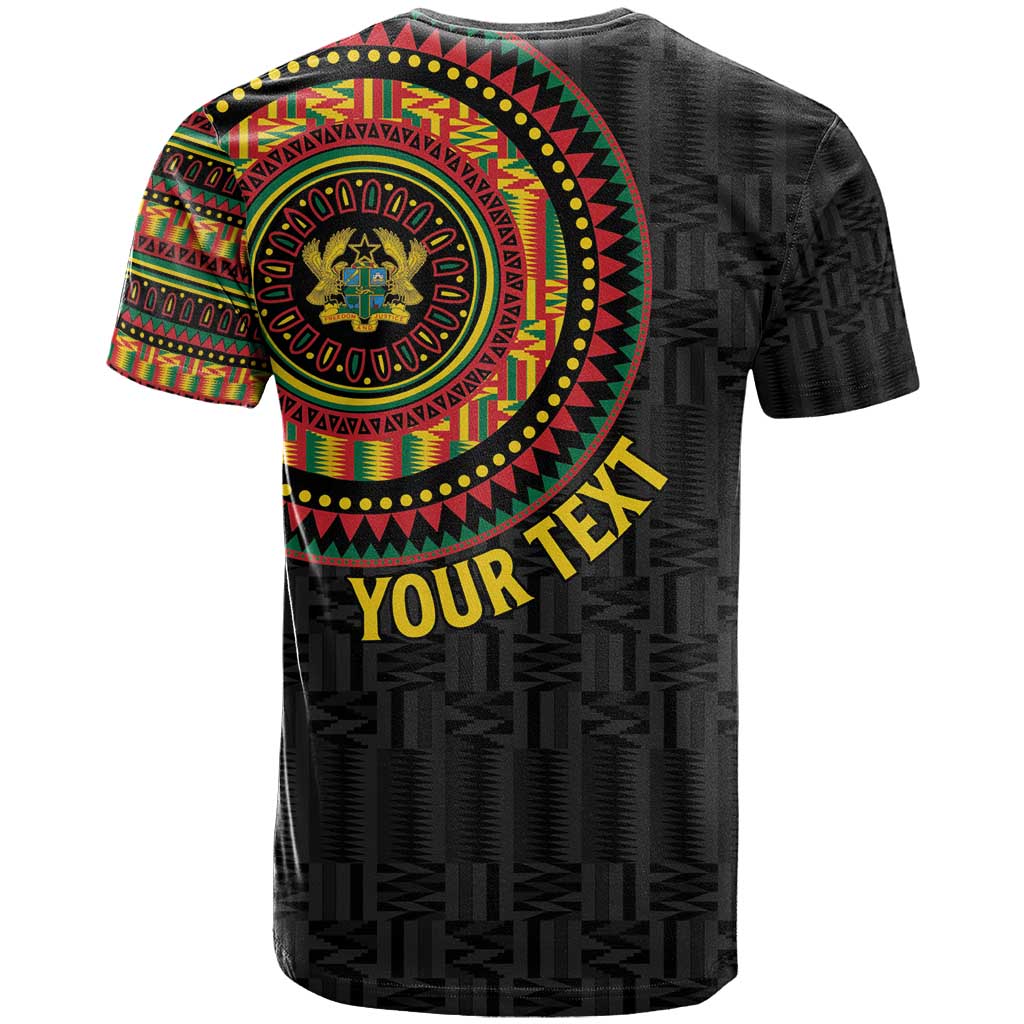 Personalised Ghana African Tribal Mix Kente Patterns T shirt Chest Arm Tattoo