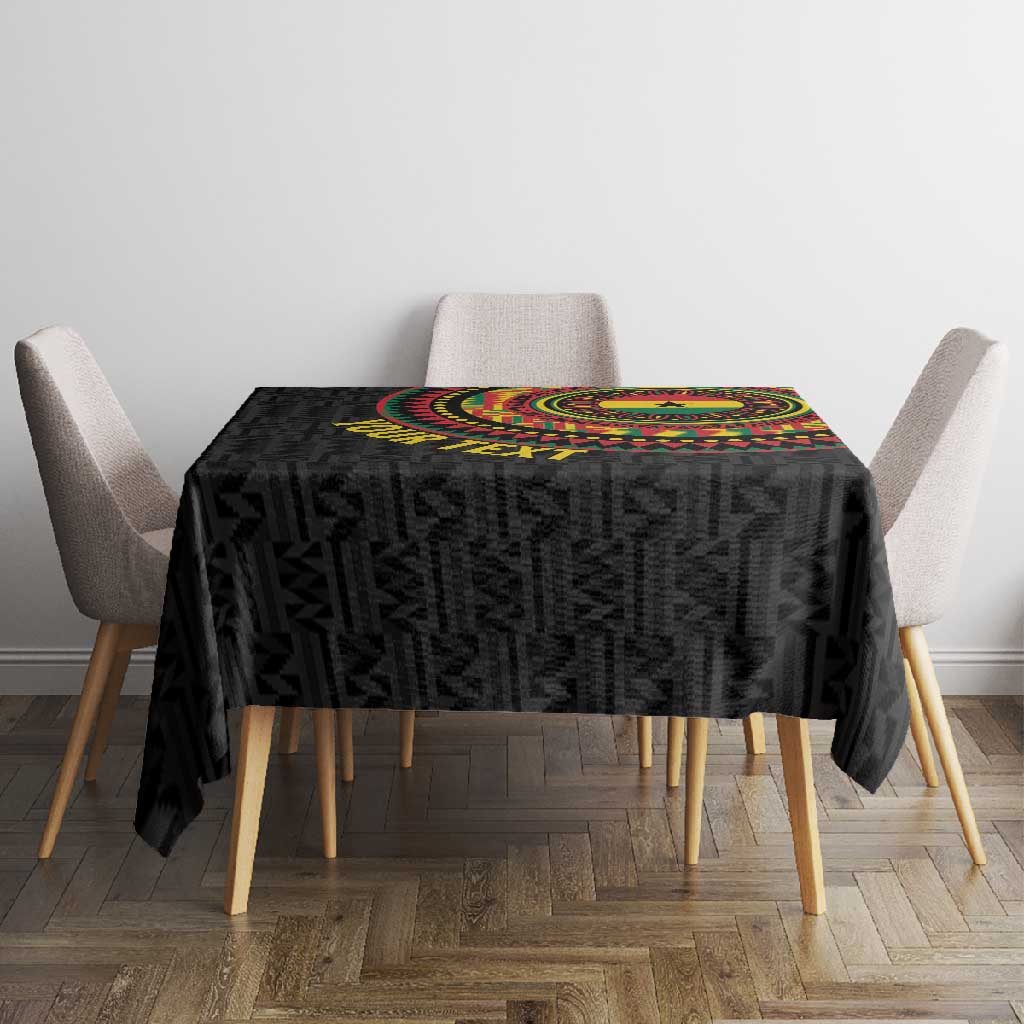 Personalised Ghana African Tribal Mix Kente Patterns Tablecloth Chest Arm Tattoo
