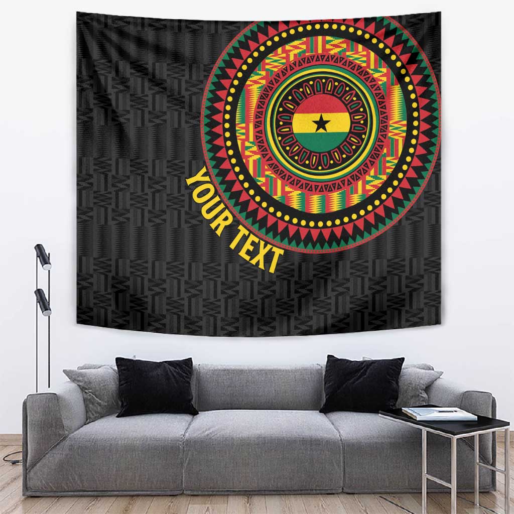 Personalised Ghana African Tribal Mix Kente Patterns Tapestry Chest Arm Tattoo