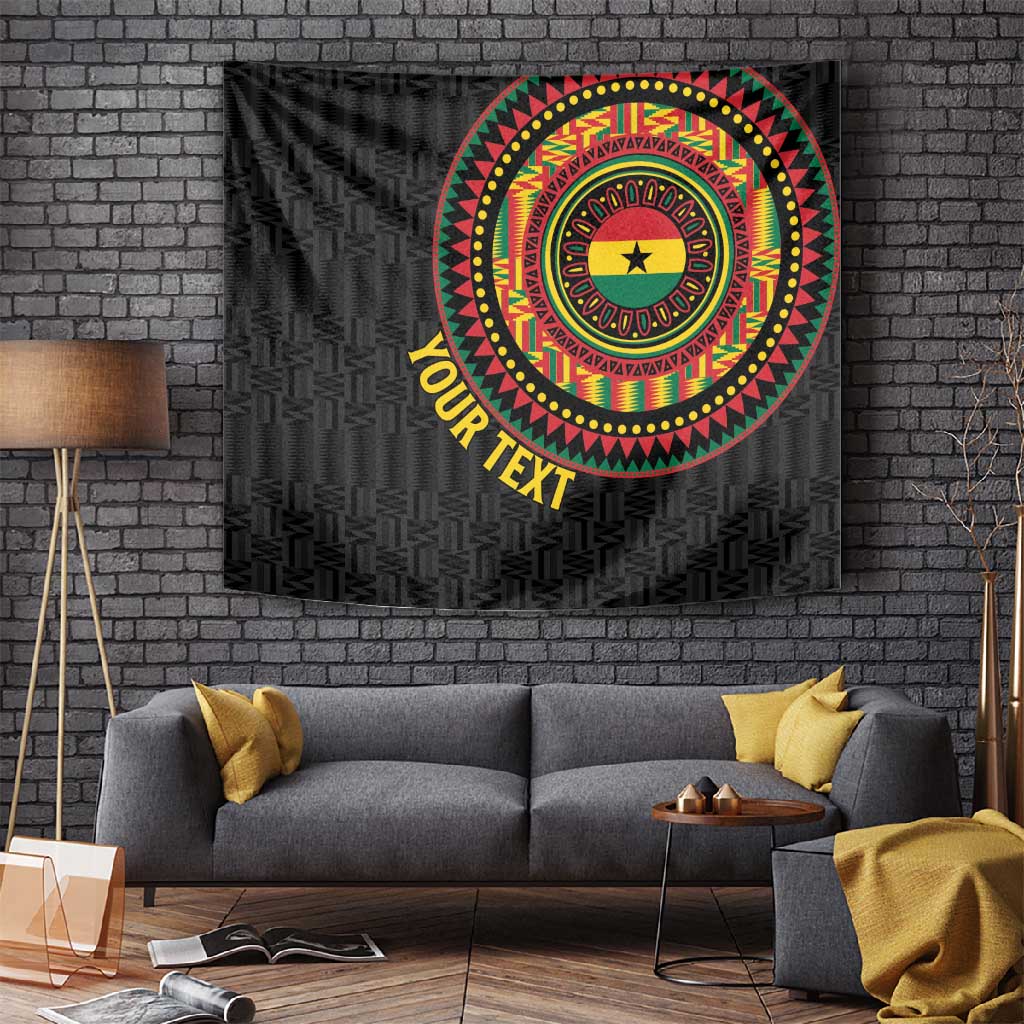 Personalised Ghana African Tribal Mix Kente Patterns Tapestry Chest Arm Tattoo