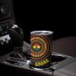 Personalised Ghana African Tribal Mix Kente Patterns Tumbler Cup Chest Arm Tattoo