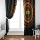 Personalised Ghana African Tribal Mix Kente Patterns Window Curtain Chest Arm Tattoo