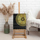 African Adinkra Canvas Wall Art Sankofa Bird - Gold Version - Chest Arm Tattoo