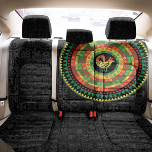 African Sankofa Bird Back Car Seat Cover Adinkra Symbols - Chest Arm Tattoo