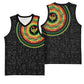 African Sankofa Bird Basketball Jersey Adinkra Symbols - Chest Arm Tattoo LT15