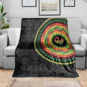 African Sankofa Bird Blanket Adinkra Symbols - Chest Arm Tattoo