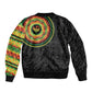 African Sankofa Bird Bomber Jacket Adinkra Symbols - Chest Arm Tattoo