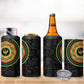 African Sankofa Bird 4 in 1 Can Cooler Tumbler Adinkra Symbols - Chest Arm Tattoo