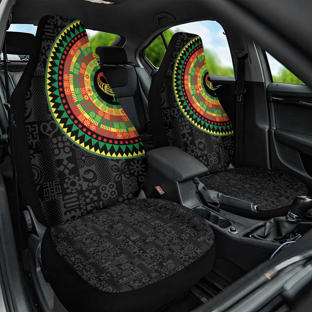 African Sankofa Bird Car Seat Cover Adinkra Symbols - Chest Arm Tattoo