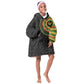 African Sankofa Bird Kid Wearable Blanket Hoodie Adinkra Symbols - Chest Arm Tattoo