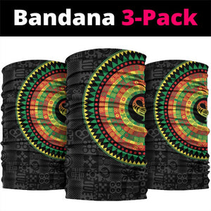 African Sankofa Bird Neck Gaiter Adinkra Symbols - Chest Arm Tattoo LT15