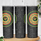 African Sankofa Bird Skinny Tumbler Adinkra Symbols - Chest Arm Tattoo