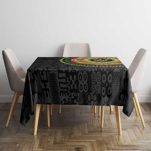 African Sankofa Bird Tablecloth Adinkra Symbols - Chest Arm Tattoo
