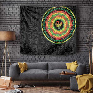 African Sankofa Bird Tapestry Adinkra Symbols - Chest Arm Tattoo