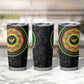 African Sankofa Bird Tumbler Cup Adinkra Symbols - Chest Arm Tattoo