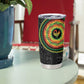 African Sankofa Bird Tumbler Cup Adinkra Symbols - Chest Arm Tattoo